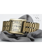 Montre pour homme en or 14 carats 585 avec bracelet Geneve mw009y&mbw007y21cm