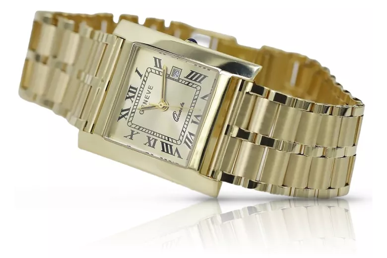 Gold Watch 14K 585 с Menve mw009y&mbw007y21cm
