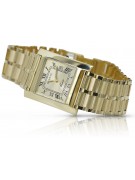 Złoty zegarek 14k 585 z bransoletą męski Geneve mw009y&mbw007y21cm