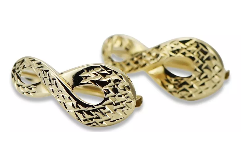 Pendientes de oro de 14k ★ https://zlotychlopak.pl/es/ ★ Oro 585 333 ¡Barato!