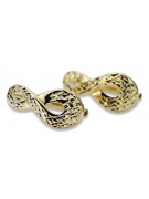 Pendientes de oro de 14k ★ https://zlotychlopak.pl/es/ ★ Oro 585 333 ¡Barato!