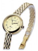 Красив дамски часовник 14k злато Geneve lw048y