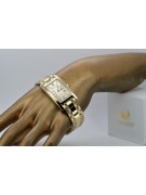Жълт 14k златен мъжки часовник Geneve mw089y
