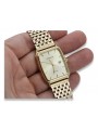 Gold men's watch Geneve ★ zlotychlopak.pl ★ Gold purity 585 333 Low Price!