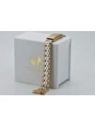 Gelbe Roségold Armband ★ russiangold.com ★ Gold 585 333 Niedriger Preis