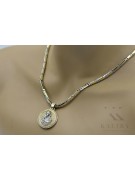Gold 14k 585 Merry pendant icon with Hammer chain pm027yw30&cc047yw