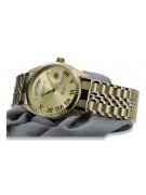 Złoty zegarek męski 14k 585 Geneve mw013ydg&mbw019yo