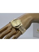 Reloj de oro para hombre Geneve ★ https://zlotychlopak.pl/es/ ★ Pureza del oro 585 333 ¡Precio bajo!
