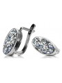Silver 925 Vintage earrings setting vec001s