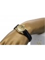 Złoty zegarek damski Rolex style 14k Geneve lw078ydyz