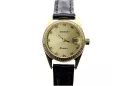 Złoty zegarek damski 14k w style Rolex z BRYLANTAMI 0.25ct Geneve lwd078ydyz