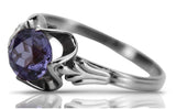 Vintage silver 925 Alexandrite ring vrc023s Vintage vrc023s-ax