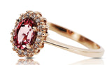 Ruby Original Vintage 14K Rose Gold Ring Vintage crc009r