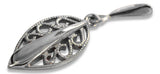 Vintage silver 925 Vintage leaf pendant vpn081s