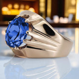 Vintage Rose pink 14k Gold 585 Saphire Ring Vintage vrc016