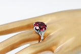 Ring Vintage Ruby Sterling silver 925 vrc073s vrc073s-rb
