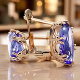 Ring Alexandrite Original Vintage 14K Rose Gold Vintage Jewlery vec021r