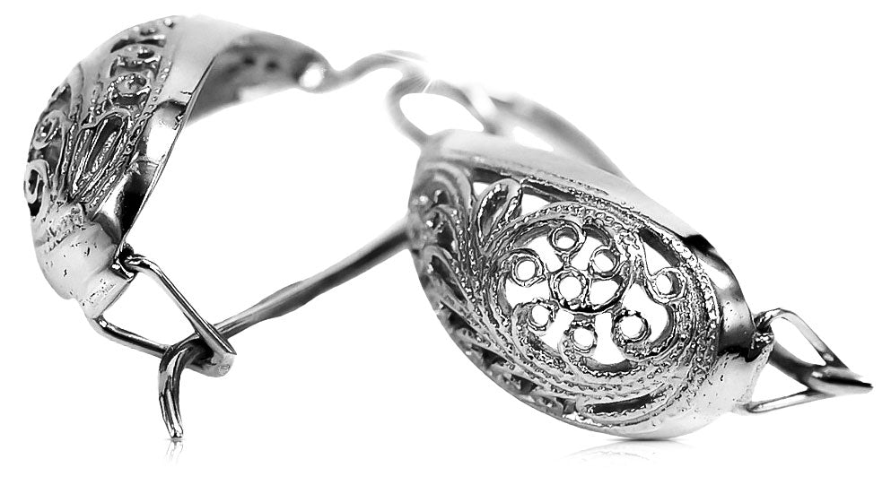 silver 925 Vintage earrings ven023s
