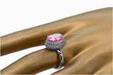 Vintage silver 925 Amethist ring vrc068s Vintage vrc068s-am