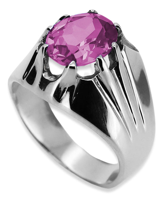 Vintage silver 925 Amethyst ring vrc016s Vintage vrc016s-am