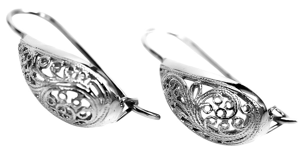 silver 925 Vintage earrings ven023s