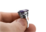 Silver 925 Alexandrite ring vrc130s Vintage vrc130s-ax