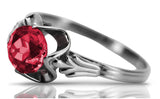 Vintage silver 925 Ruby ring vrc023s Vintage vrc023s-rb