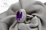 Vintage silver 925 Alexandrite ring vrc068s Vintage vrc068s-ax