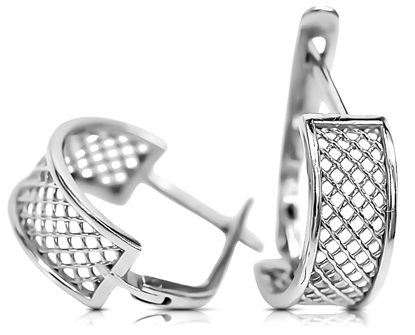 silver 925 Vintage earrings ven121s