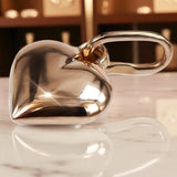 Vintage rose pink 14k 585 gold  Vintage heart pendant vpn024