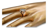 Vintage rose pink 14k 585 gold Vintage ring vrn177