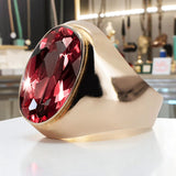 Vintage Jewlery Ring Ruby Original Vintage 14K Rose Gold vrc077r vrc077r-rb