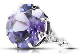 Silver 925 Alexandrite ring Russian Soviet Vintage style vrc073s
