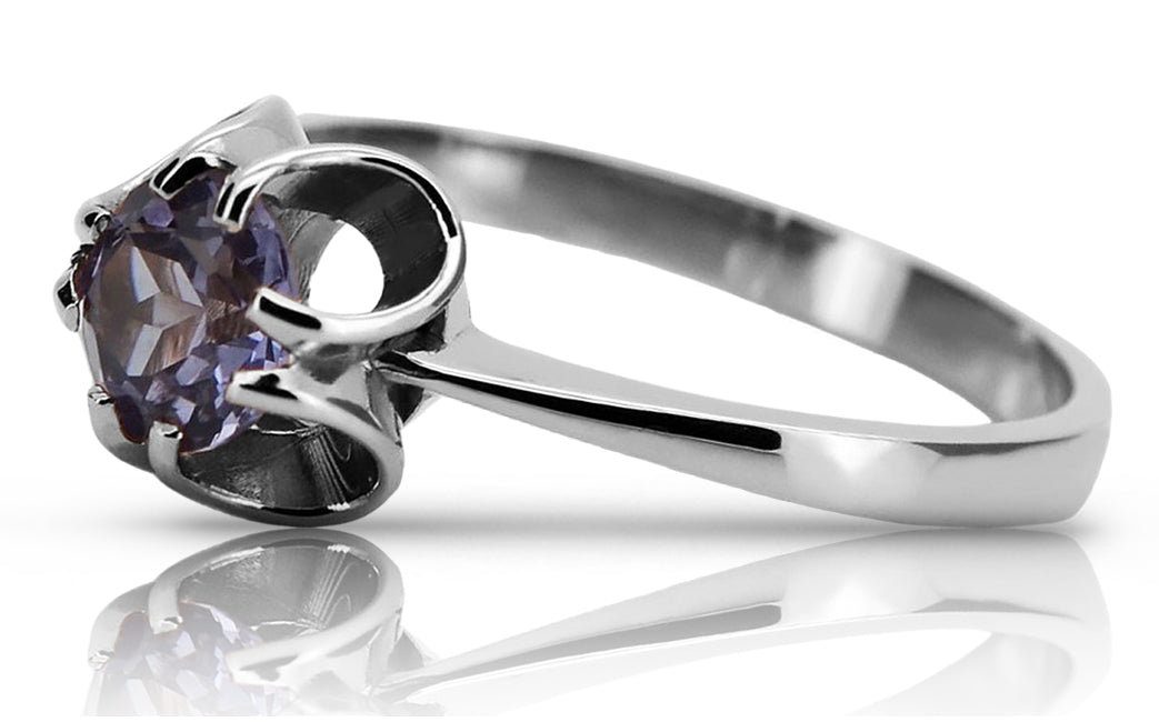 Vintage silver 925 Alexandrite ring vrc348s Vintage
