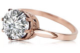 Ring Vintage Setting Original Vintage 14K Rose Gold vrc366r vrc366r-st