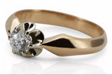 Ring Setting Original Vintage 14K Rose Gold Vintage style vrc321
