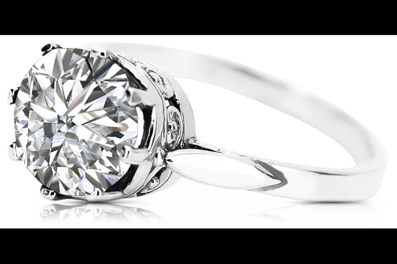 Ring Vintage craft Setting Sterling silver 925 vrc366s