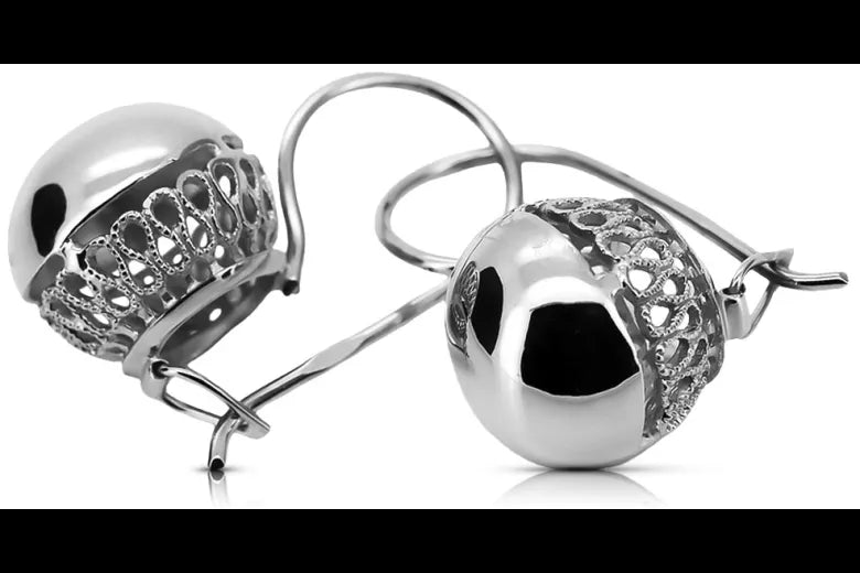 silver 925 Vintage earrings ven122s