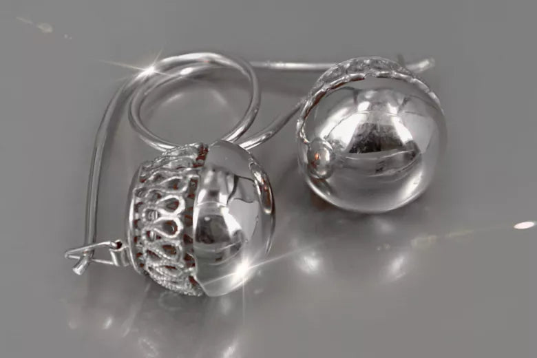 silver 925 Vintage earrings ven122s