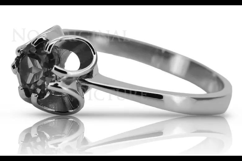 Vintage rose pink 14k gold 585 ring Setting vrc348 Vintage