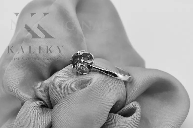 Vintage rose pink 14k gold 585 ring Setting vrc348 Vintage vrc348r-st