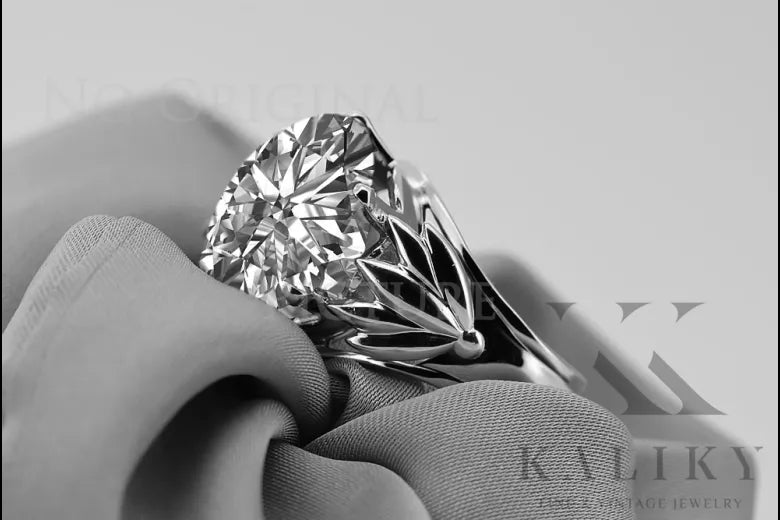 Vintage silver 925 ring Setting vrc029s Vintage