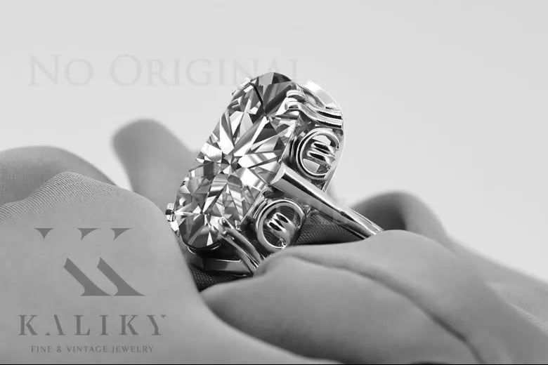 Vintage silver 925 ring Setting vrc038s Vintage