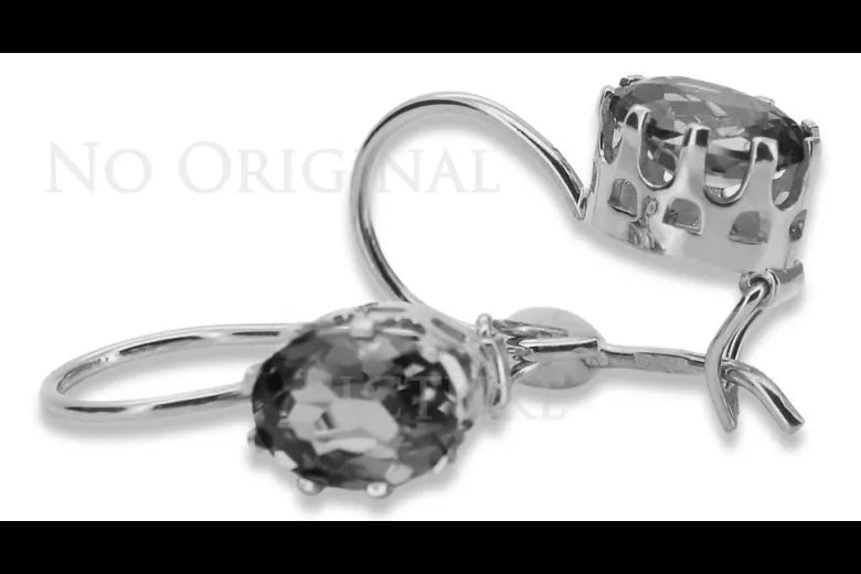 Vintage Vintage 925 Silver earrings setting vec196s vec196s-st