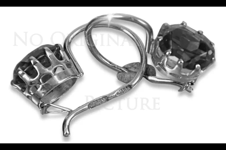 Vintage Vintage 925 Silver earrings setting vec196s vec196s-st