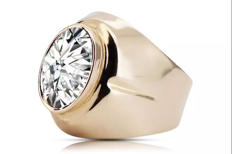 Setting Original Vintage 14K Rose Gold Ring Vintage Jewlery vrc296r