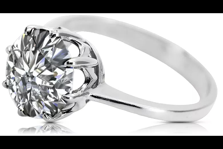 Setting Sterling silver 925 Ring Vintage vrc157s