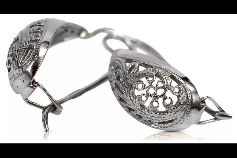 silver 925 Vintage earrings ven023s