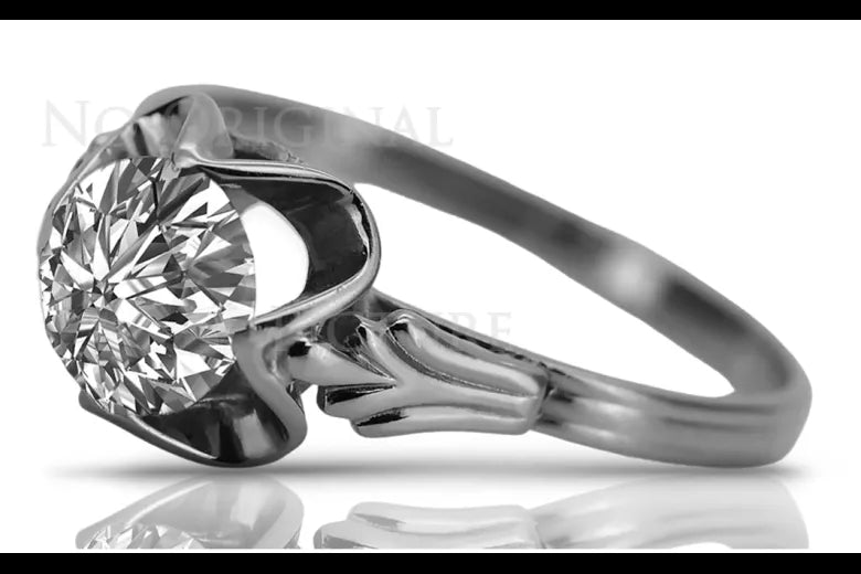 Vintage rose pink 14k gold 585 ring Setting vrc023 Vintage