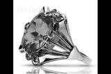 Vintage silver 925 ring Setting vrc015s Vintage